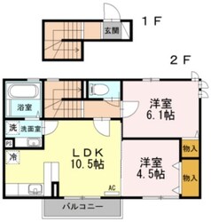 シャルマン48の物件間取画像